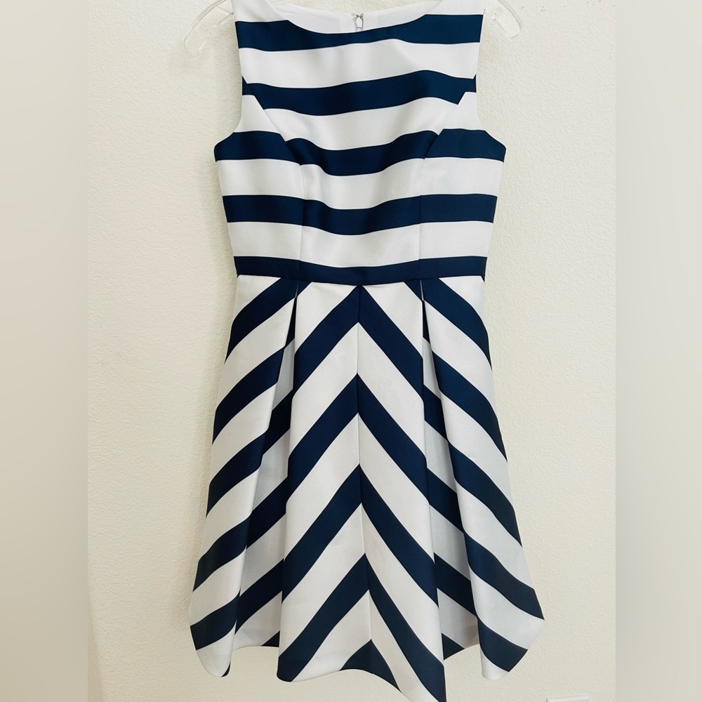Jessica Simpson Blue/White Stripe Dress - 2